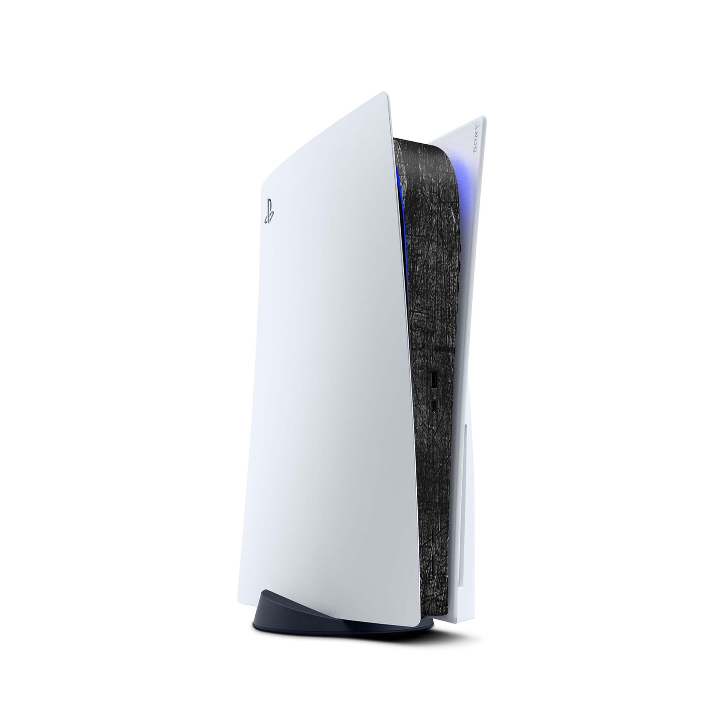 PS5 Center Mittelteil Skins | Hochwertige Skin Aufkleber für deine PS5 Konsole Design Black demon Aufkleber skins4u
