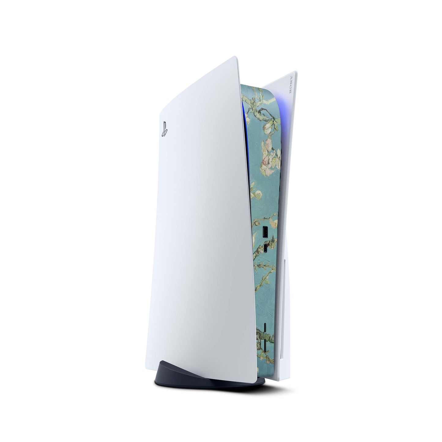 PS5 Center Mittelteil Skins | Hochwertige Skin Aufkleber für deine PS5 Konsole Design Blossoming Aufkleber skins4u