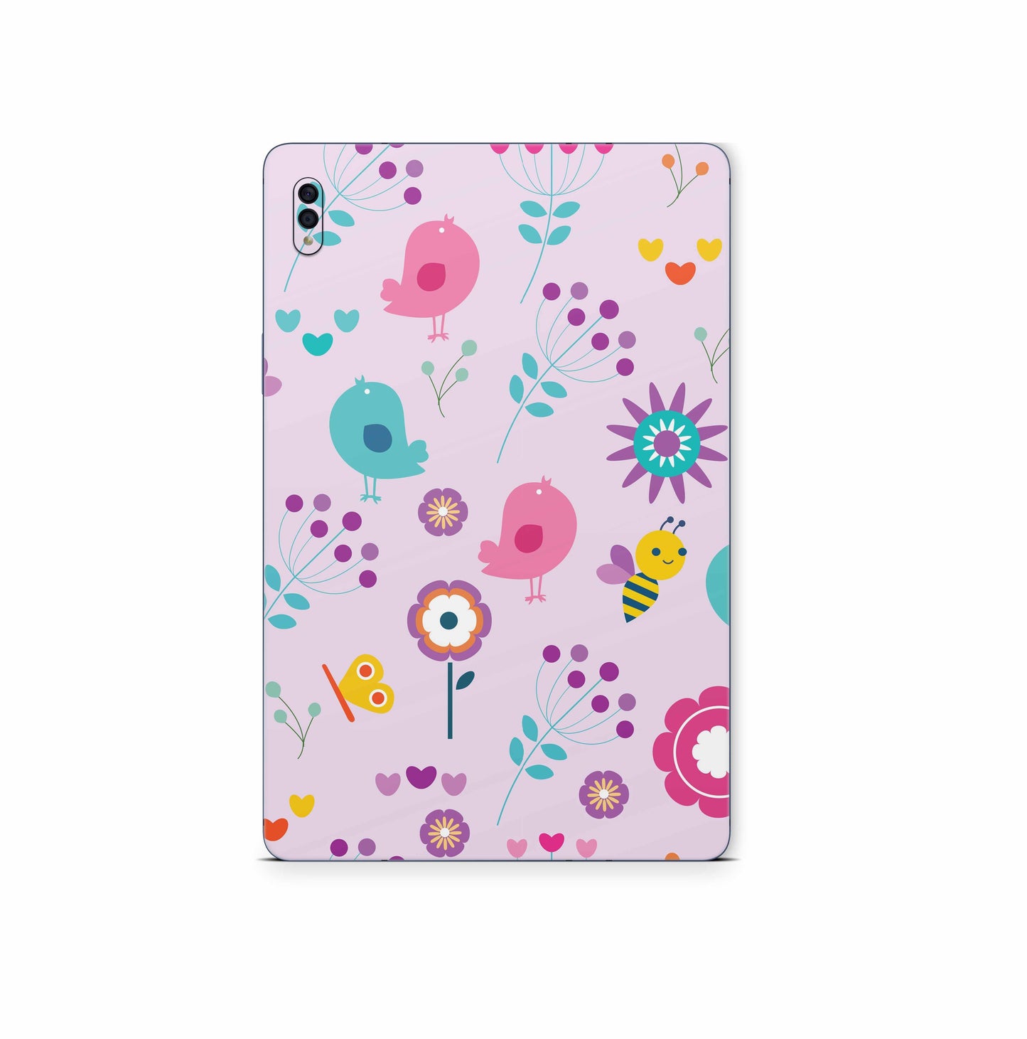 Samsung Galaxy Tab S8 Skins S8 Plus S8 Ultra : Design Schutzfolie Premium Vinyl Birds Vintage Aufkleber skins4u