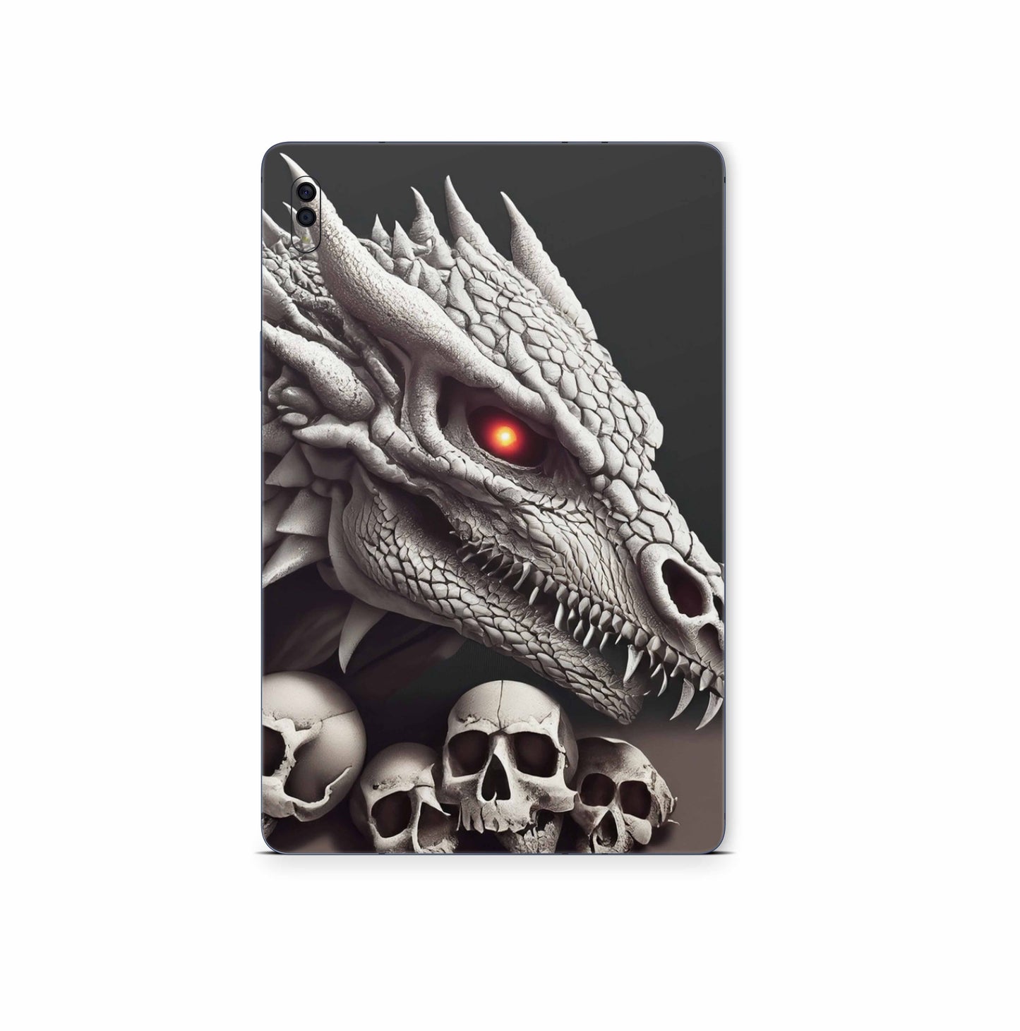 Samsung Galaxy Tab S5e Skins S6 & S6 Lite: Design Schutzfolie Premium Vinyl Dragon Skull Aufkleber skins4u
