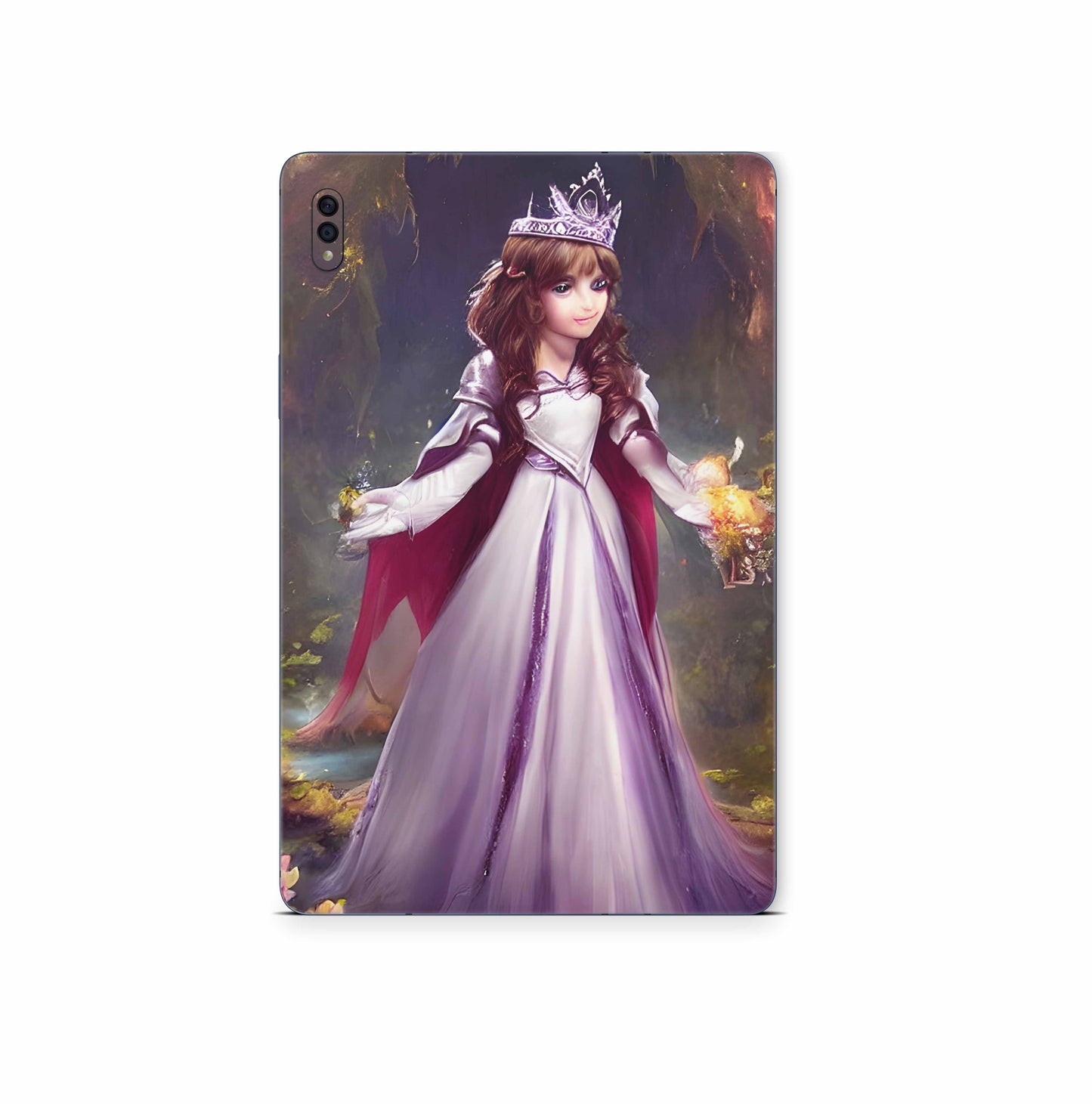 Samsung Galaxy Tab S5e Skins S6 & S6 Lite: Design Schutzfolie Premium Vinyl Little Queen Aufkleber skins4u