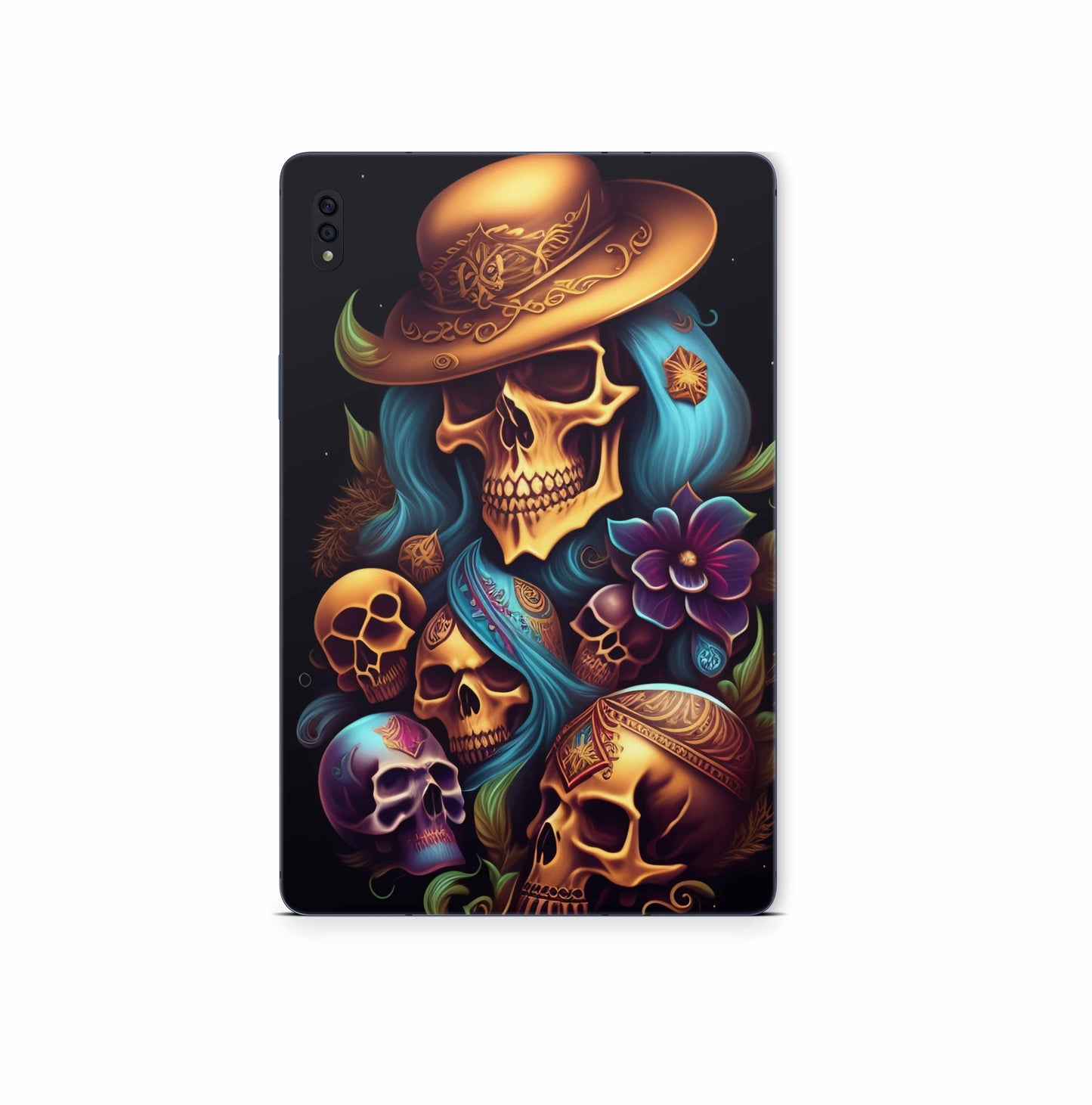 Samsung Galaxy Tab S5e Skins S6 & S6 Lite: Design Schutzfolie Premium Vinyl Skulltaker Aufkleber skins4u