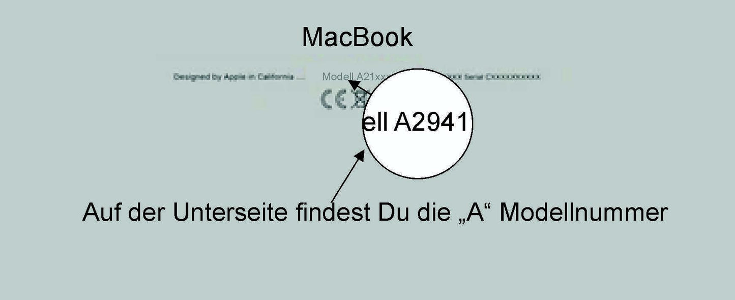MacBook Air Skin Cover Kratzer Schutzfolie Aufkleber Wolf blue Eyes Elektronik-Sticker & -Aufkleber skins4u   