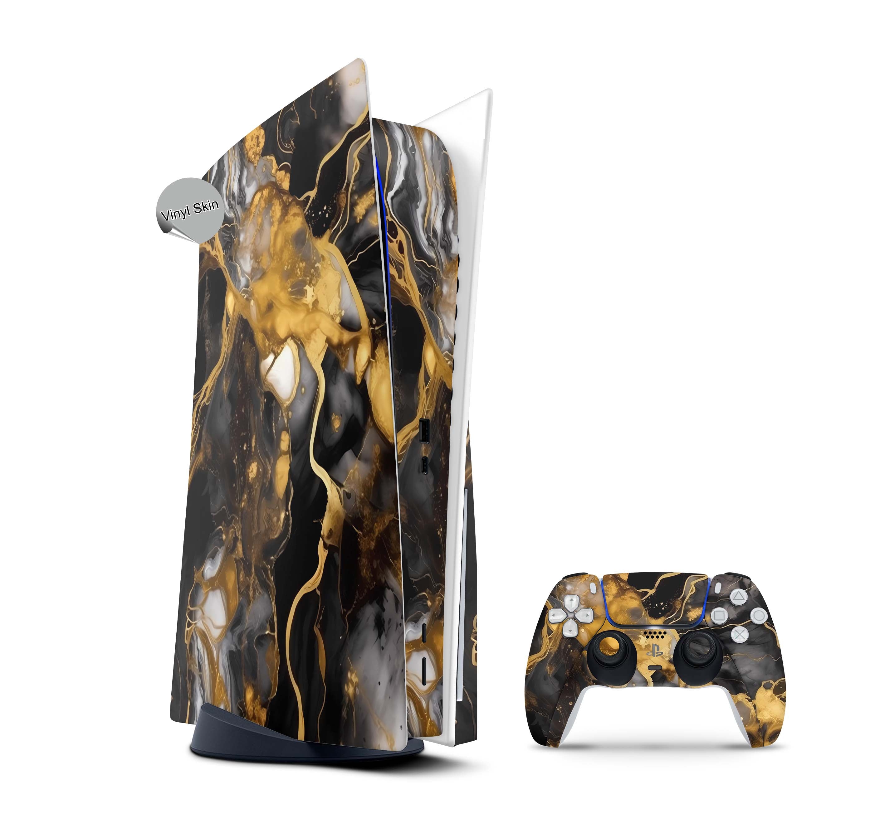 PS5 Skin Design Aufkleber Vinyl Folie Individuell personalisiere Deine ...