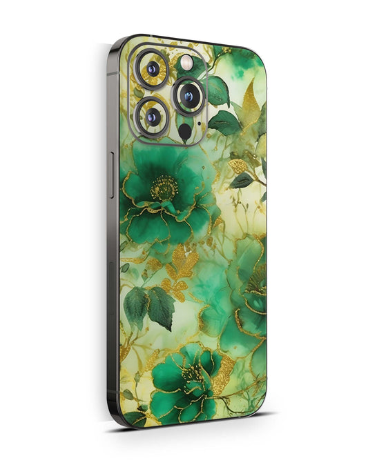 iPhone 16 Pro Skin Aufkleber Design Schutzfolie Vinyl Folie Blütenzauber Aufkleber Skins4u   