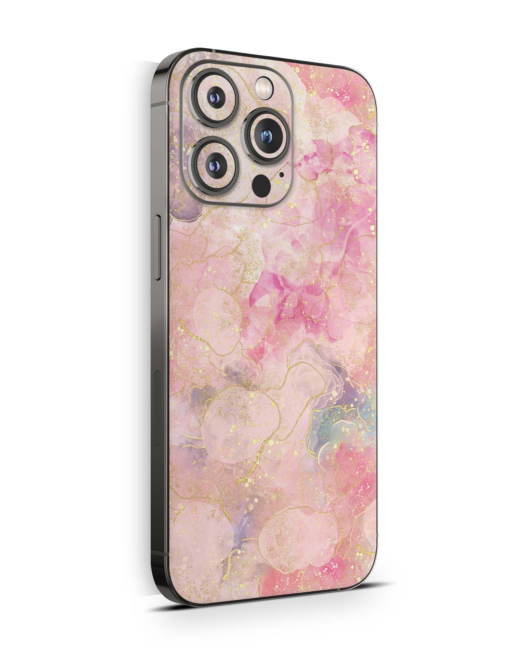 iPhone 16 Pro Skin Aufkleber Design Schutzfolie Vinyl Folie Deluxe pink Aufkleber Skins4u   