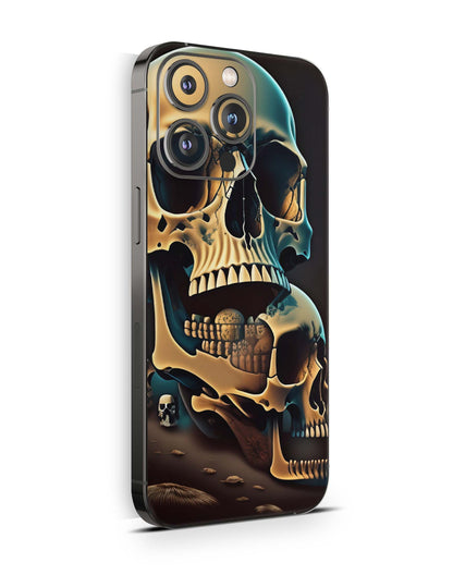 iPhone 15 Skins Design Schutzfolie Premium Vinyl Skin für alle Modelle Motiv Skullcrusher Aufkleber skins4u   