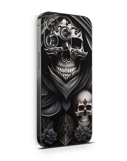 iPhone 16 Pro Skin Aufkleber Design Schutzfolie Vinyl Folie Skullmaster Aufkleber Skins4u   