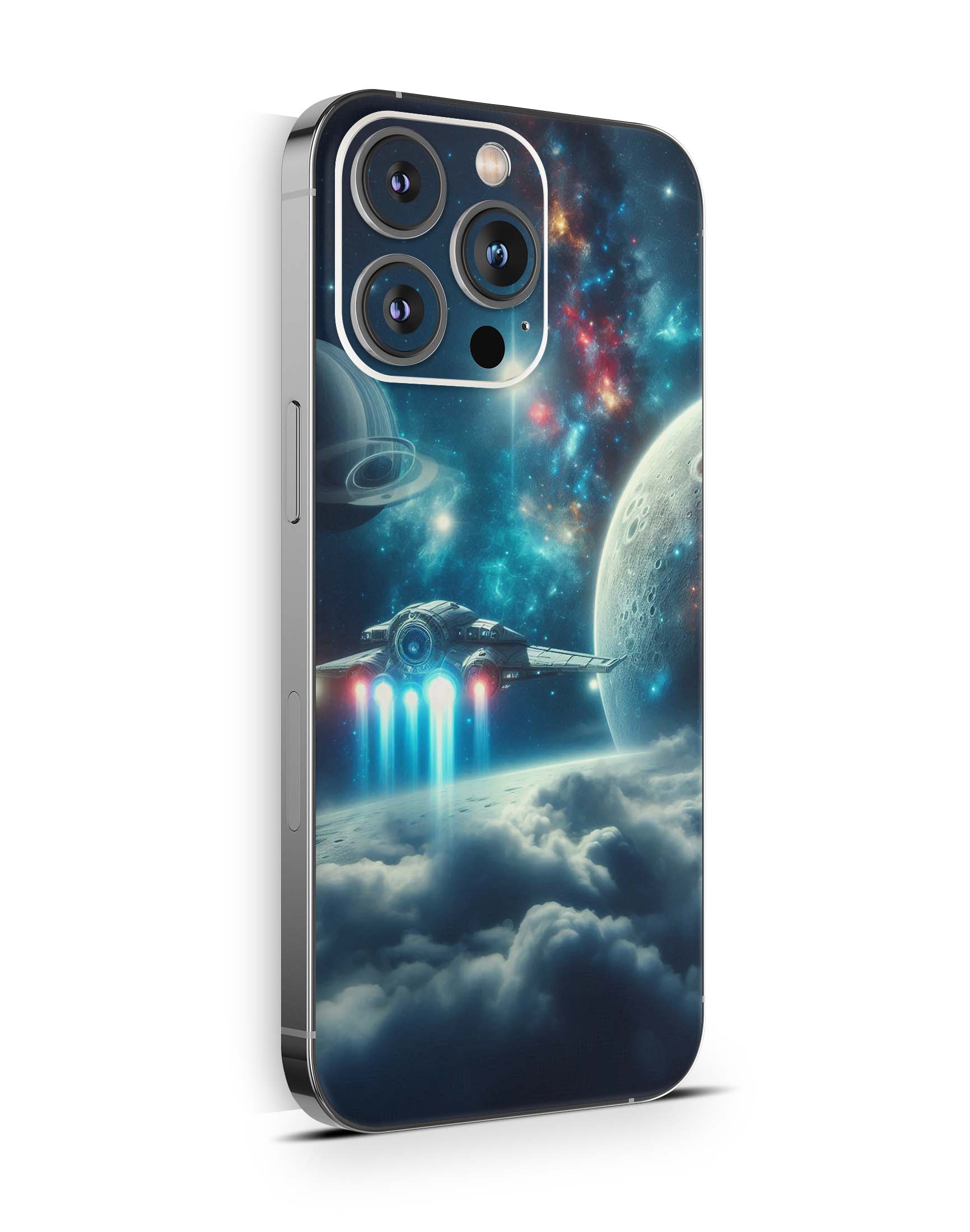 iPhone 16 Pro Skin Aufkleber Design Schutzfolie Vinyl Folie Space Aufkleber Skins4u   