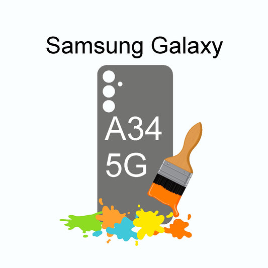 Samsung Galaxy A34 5G Skin selbst gestalten individuell personalisierter Aufkleber cpb_product Skins4u   