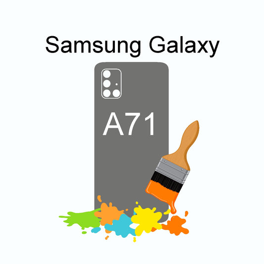 Samsung Galaxy A71 Skin selbst gestalten individuell personalisierter Aufkleber cpb_product Skins4u   