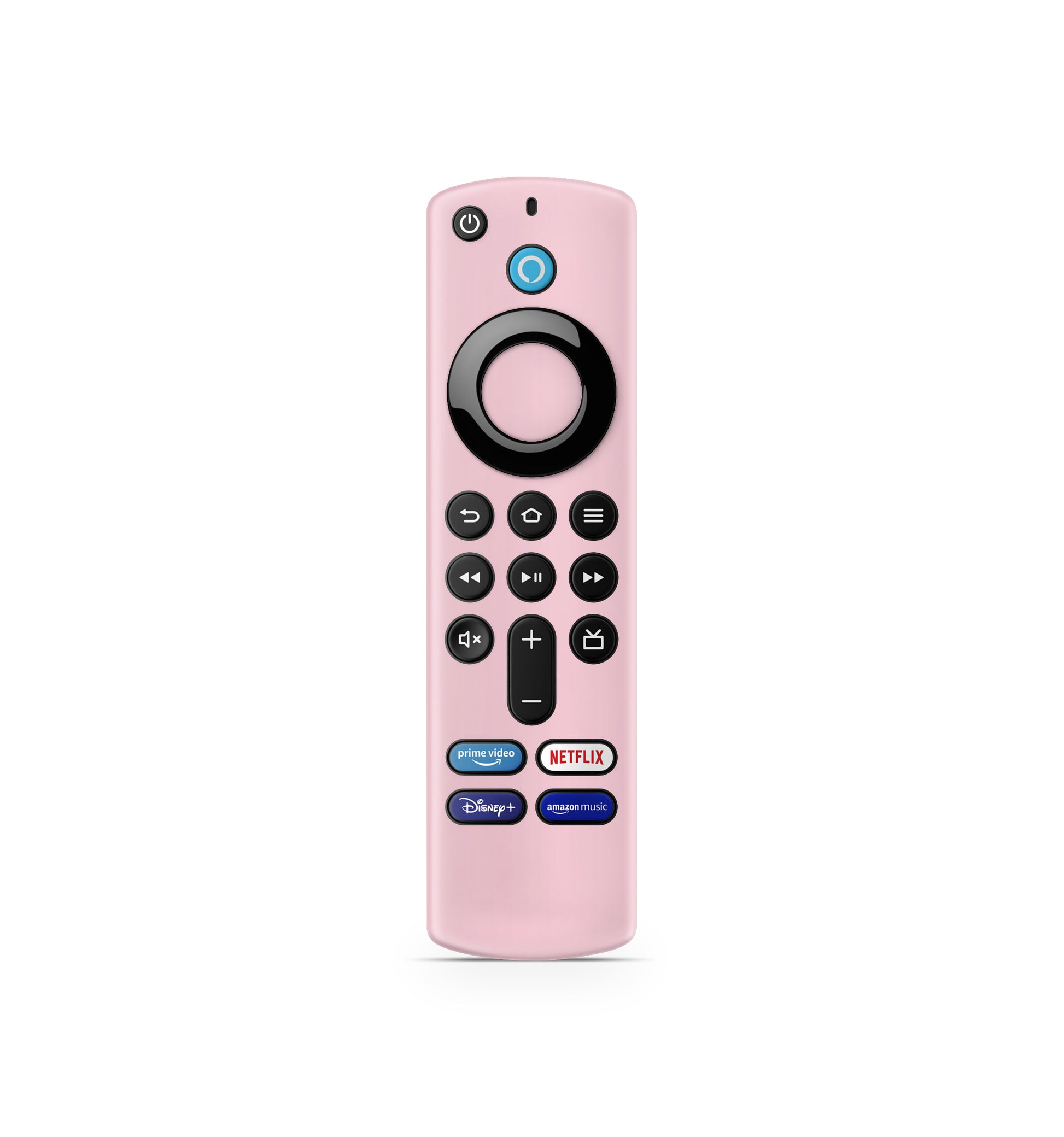 Amazon Fire TV Stick Fernbedienung Remote Skin Solid state rosa Aufkleber Skins4u