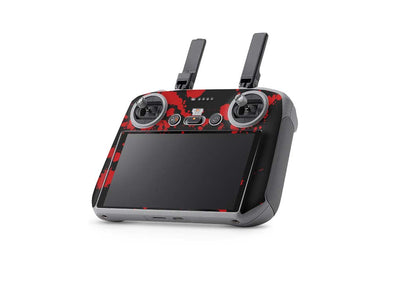 DJI Air 3S Skins - Drohnen Aufkleber Schutz Folie + RC2 Controller Skin + Akku Skins Blood black Aufkleber skins4u