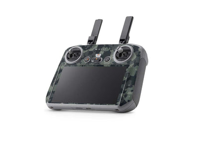 DJI Air 3S Skins - Drohnen Aufkleber Schutz Folie + RC2 Controller Skin + Akku Skins Dark green Camo Aufkleber skins4u