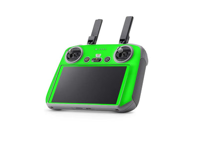 DJI Air 3 Skins - Drohnen Aufkleber Schutz Folie + RC2 Controller Skin + Akku Skins Neon glanz grün Aufkleber skins4u   