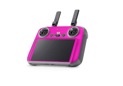 DJI Air 3S Skins - Drohnen Aufkleber Schutz Folie + RC2 Controller Skin + Akku Skins Neon glanz pink Aufkleber skins4u