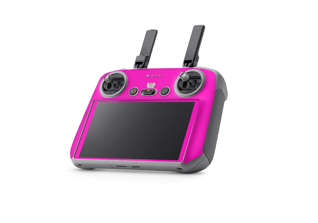 DJI Controller Skins Smart, RC, RC2, RC Pro Design Schutzfolie Aufkleber Neon Pink hochglanz Aufkleber skins4u   