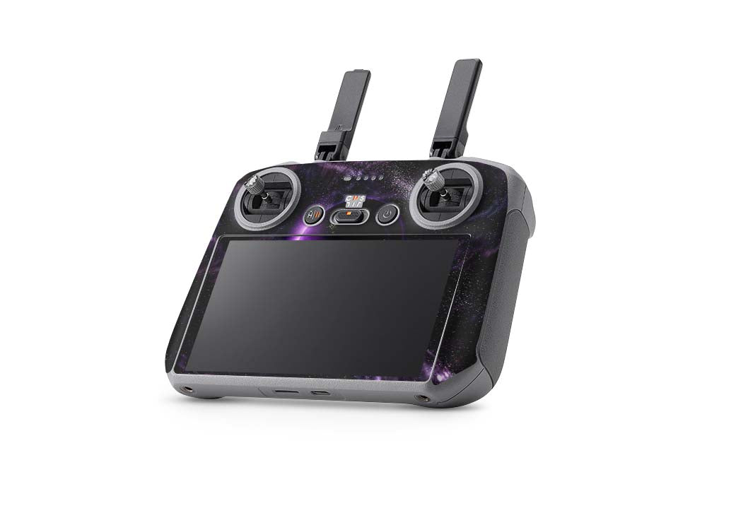 DJI Air 3 Skins - Drohnen Aufkleber Schutz Folie + RC2 Controller Skin + Akku Skins Purple Space Aufkleber skins4u   