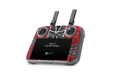 DJI Air 3S Skins - Drohnen Aufkleber Schutz Folie + RC2 Controller Skin + Akku Skins Roter Baron Aufkleber skins4u