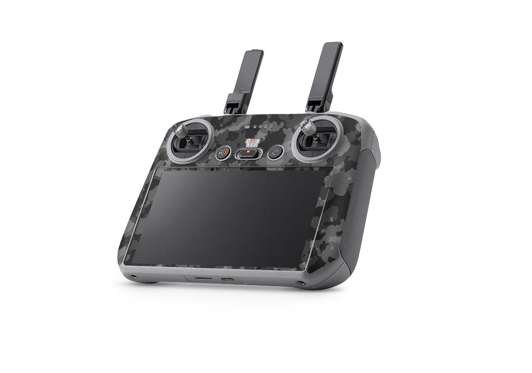 DJI Air 3 Skins - Drohnen Aufkleber Schutz Folie + RC2 Controller Skin + Akku Skins Shadow Camo grau Aufkleber skins4u   