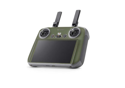 DJI Air 3S Skins - Drohnen Aufkleber Schutz Folie + RC2 Controller Skin + Akku Skins Solid olive Aufkleber skins4u