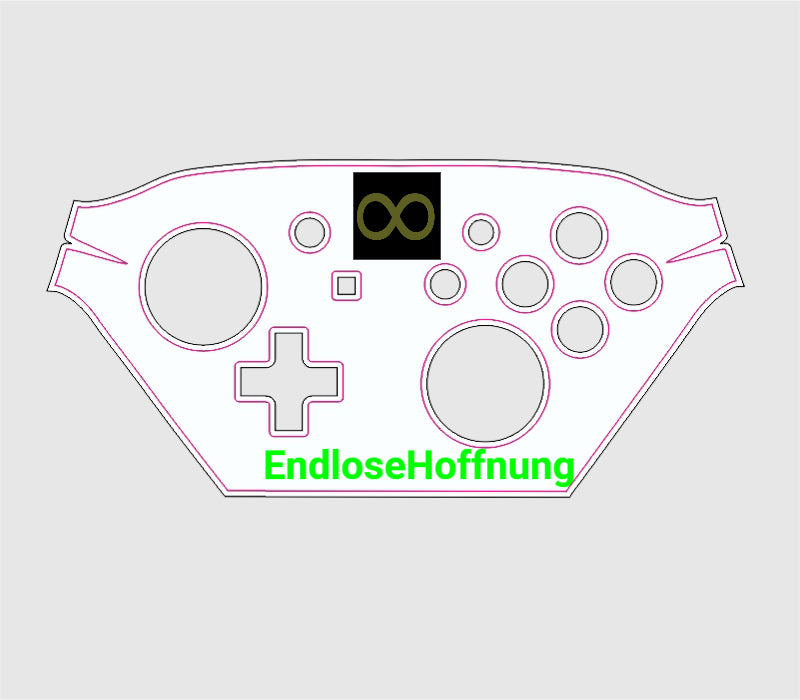 Nintendo Switch Pro Controller Skin individuell selbst gestalten Aufkleber Skins4u
