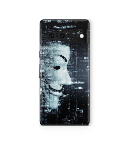 Google Pixel 8a Skins Design Schutzfolie Anonymous Aufkleber skins4u   