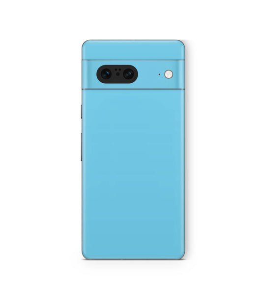 Google Pixel 8a Skins Design Schutzfolie Babyblau Aufkleber skins4u   