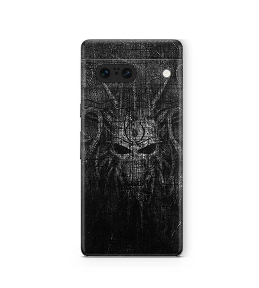 Google Pixel 8a Skins Design Schutzfolie Black Demon Aufkleber skins4u   