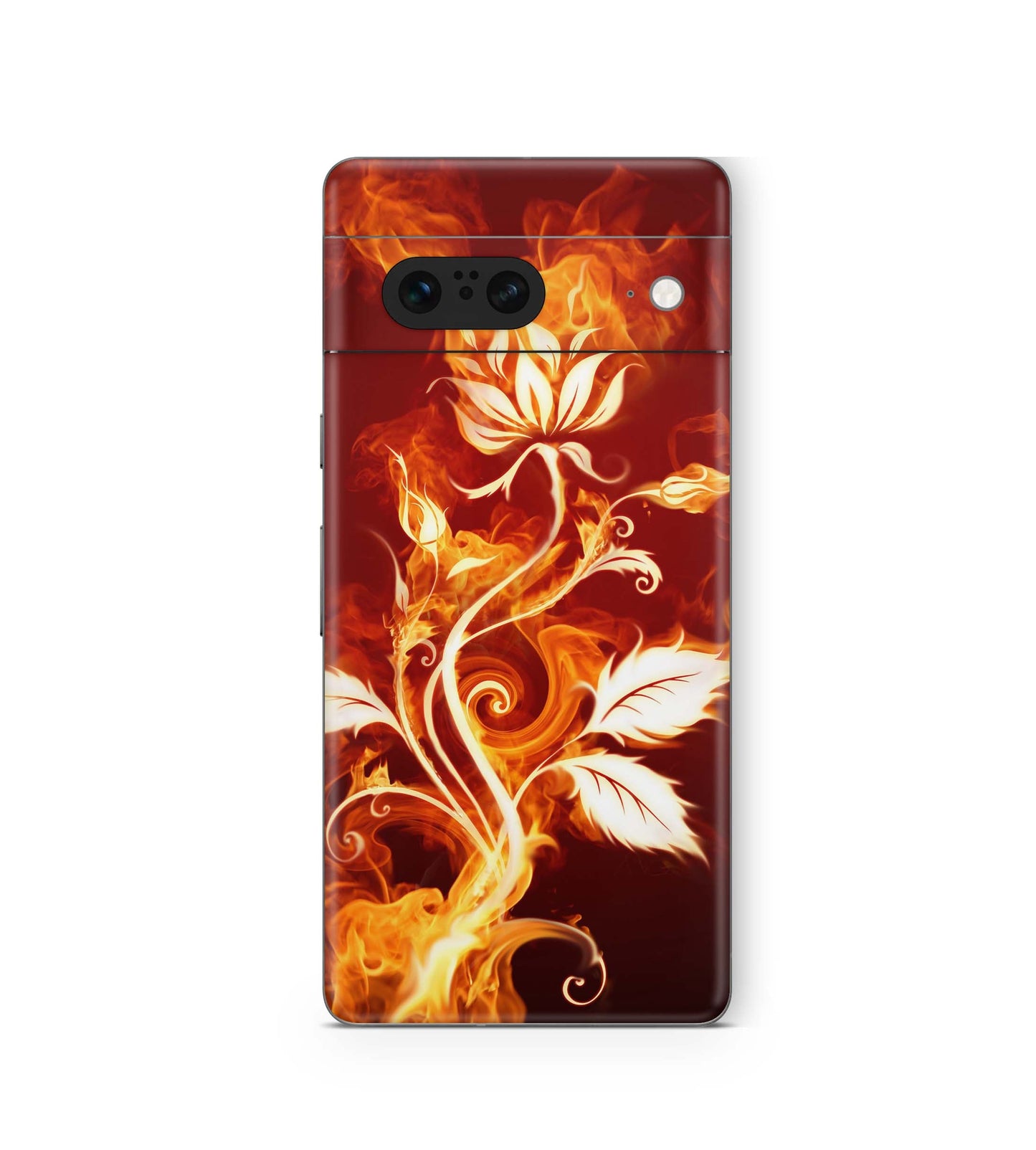 Google Pixel 8a Skins Design Schutzfolie Flower of Fire Aufkleber skins4u   