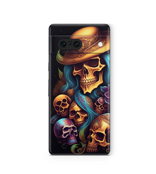 Google Pixel 8a Skins Design Schutzfolie Skulltaker Aufkleber skins4u   