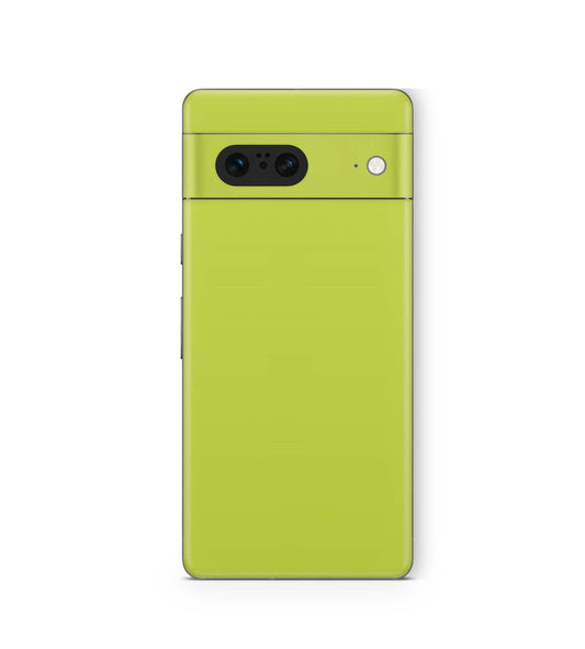 Google Pixel 8a Skins Design Schutzfolie solid state lime Aufkleber skins4u   