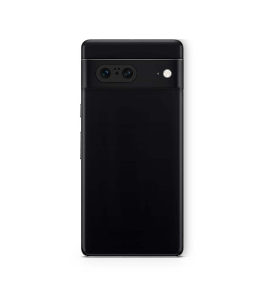 Google Pixel 8a Skins Design Schutzfolie solid state schwarz Aufkleber skins4u   