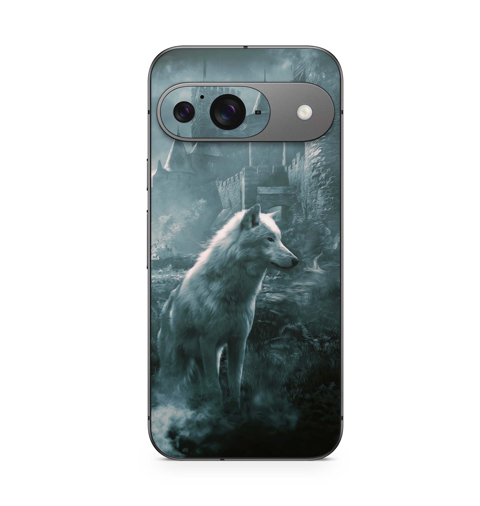 Google Pixel 9 Pro XL Skin Schutzfolie Design Kratzerschutz Vinyl Aufkleber Ghost Wolf Aufkleber Skins4u   