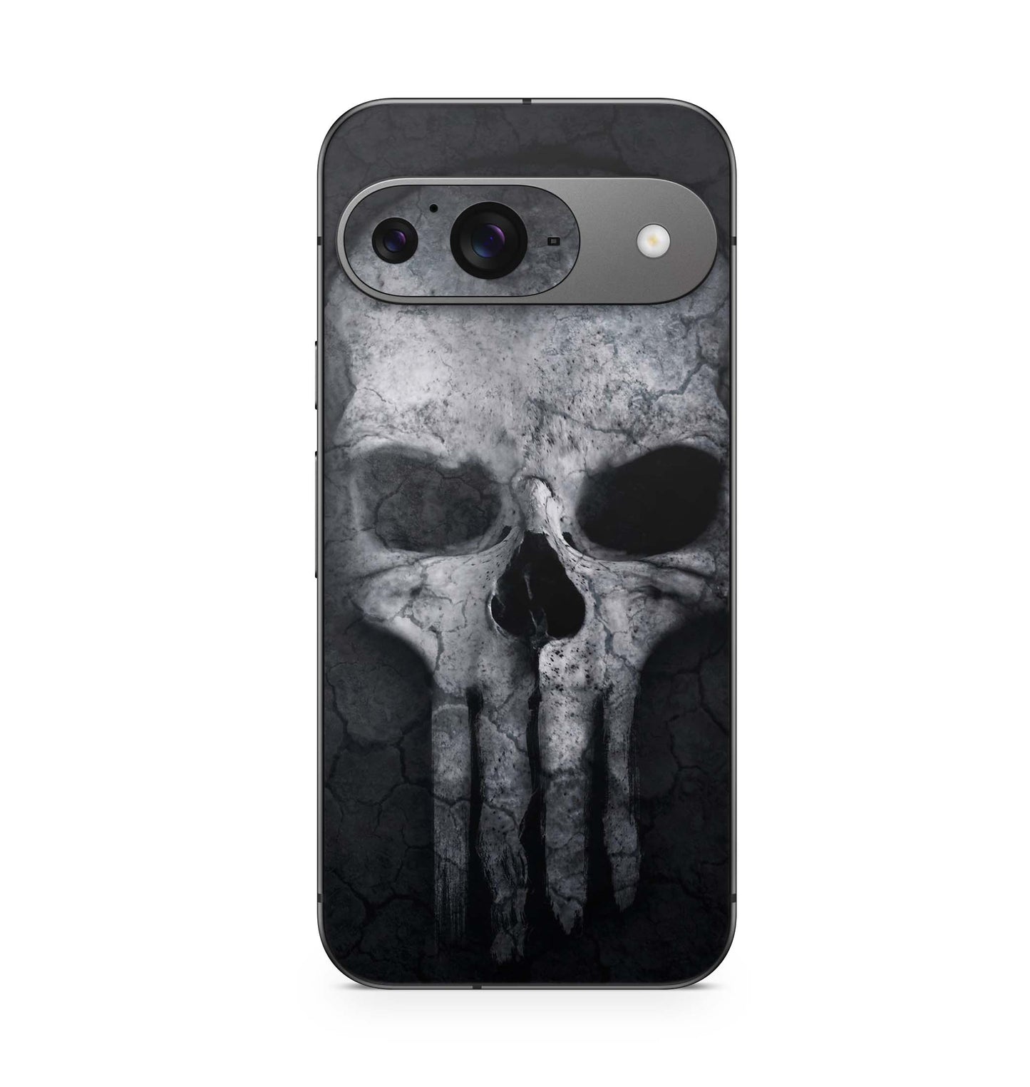 Google Pixel 9 Pro XL Skin Schutzfolie Design Kratzerschutz Vinyl Aufkleber Hard Skull Aufkleber Skins4u   