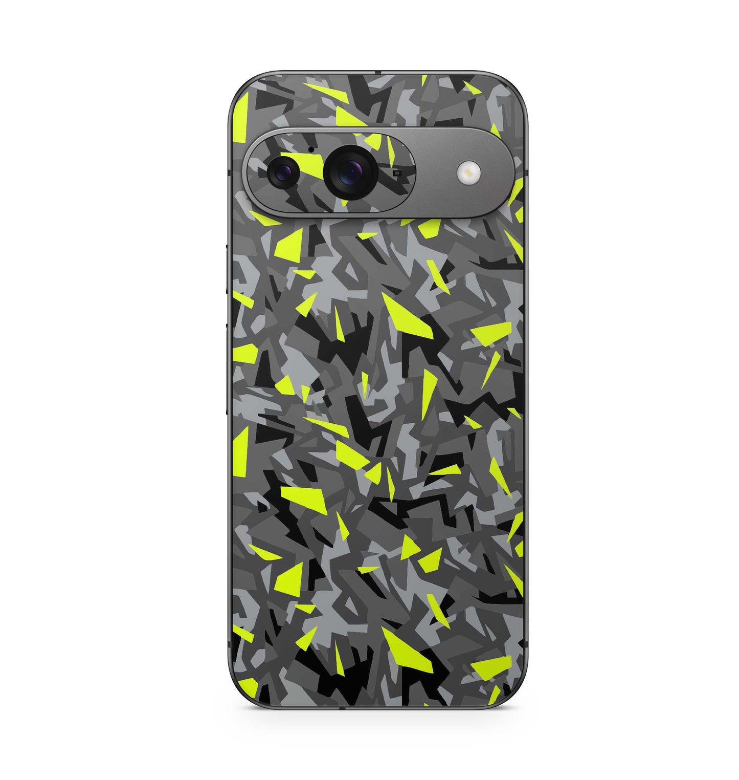 Google Pixel 9 Pro XL Skin Schutzfolie Design Kratzerschutz Vinyl Aufkleber Splatter Yellow Aufkleber Skins4u   