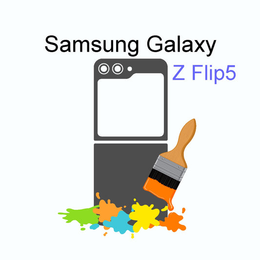 Samsung Galaxy Z Flip5 Skin Aufkleber selbst gestalten individuell personalisieren cpb_product Skins4u   