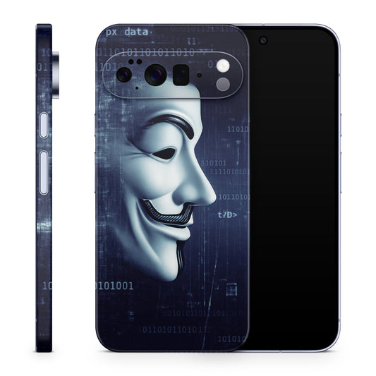 Google Pixel 10 Pro XL Skin Schutzfolie Vinyl Cover Anonymous Aufkleber Skins4u