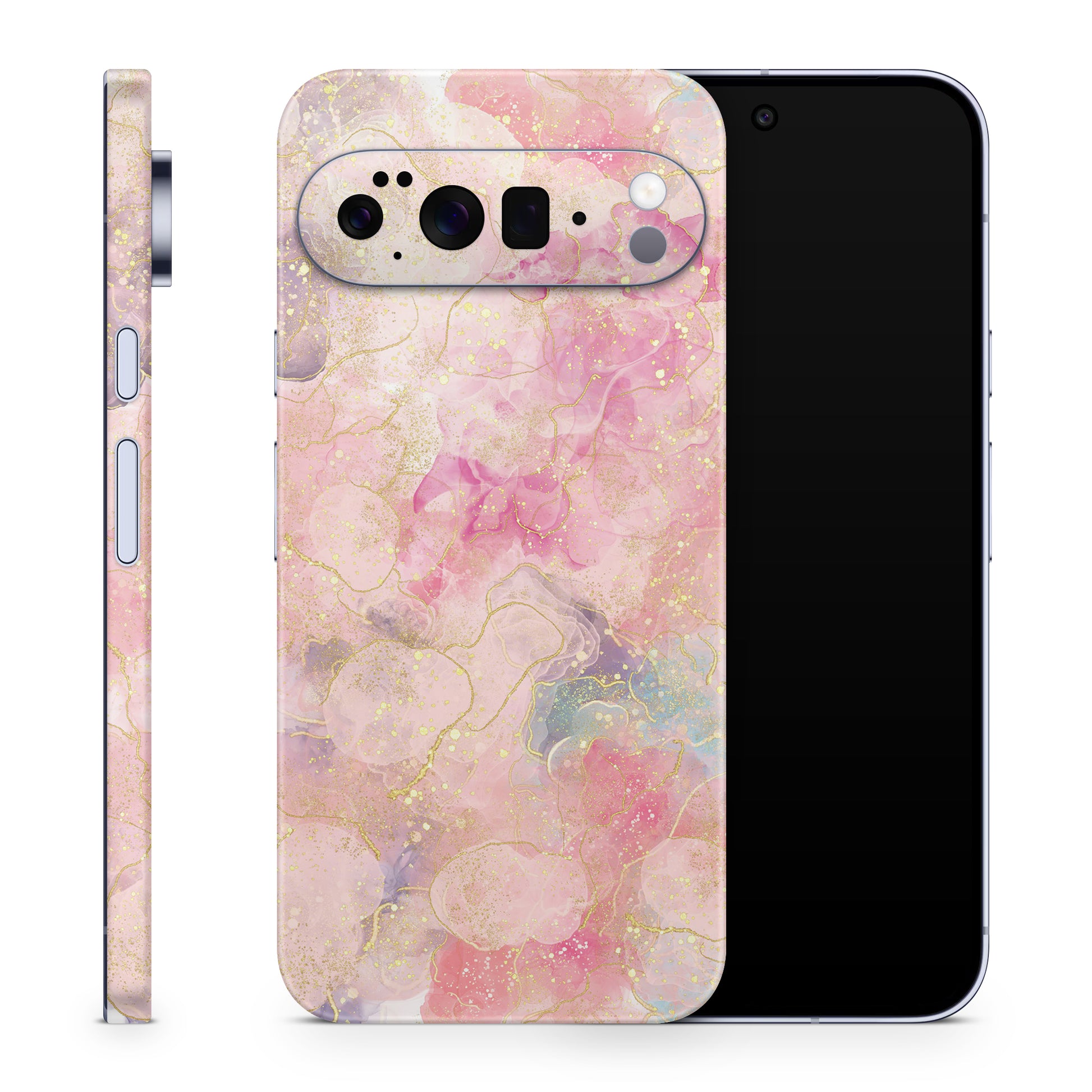 Google Pixel 10 Pro Skin Schutzfolie Vinyl Cover Deluxe pink Aufkleber Skins4u