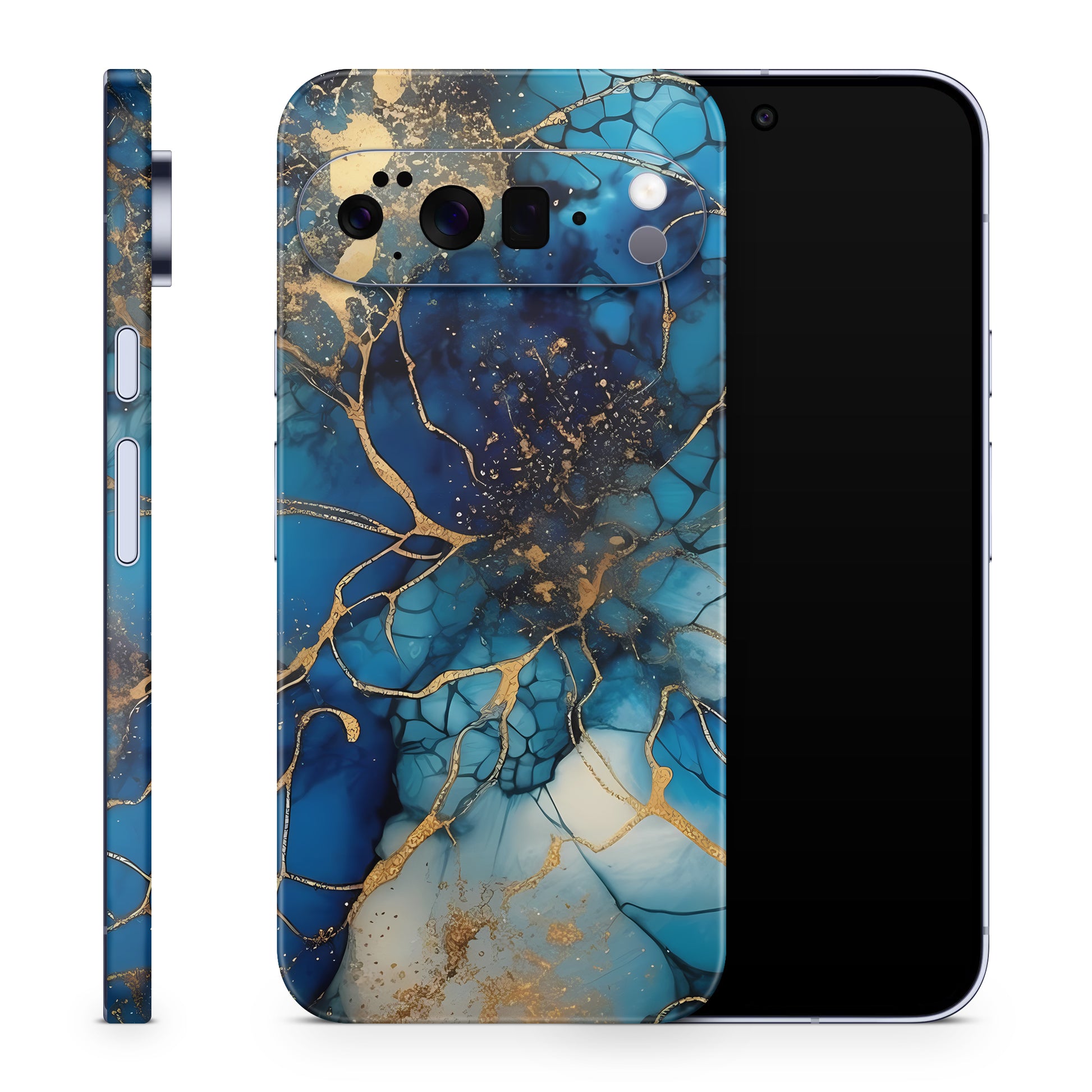 Google Pixel 10 Pro XL Skin Schutzfolie Vinyl Cover Golden Fantasie Aufkleber Skins4u