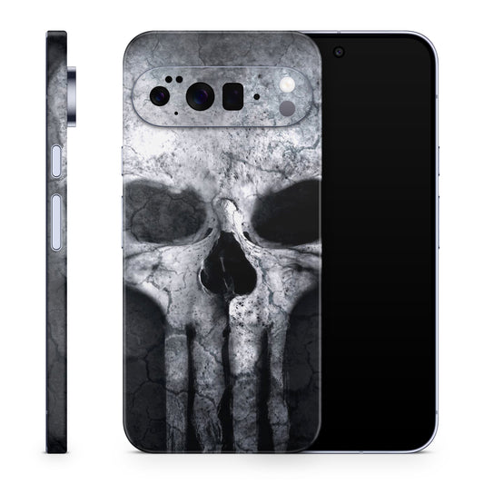 Google Pixel 10 Pro XL Skin Schutzfolie Vinyl Cover Hard Skull Aufkleber Skins4u