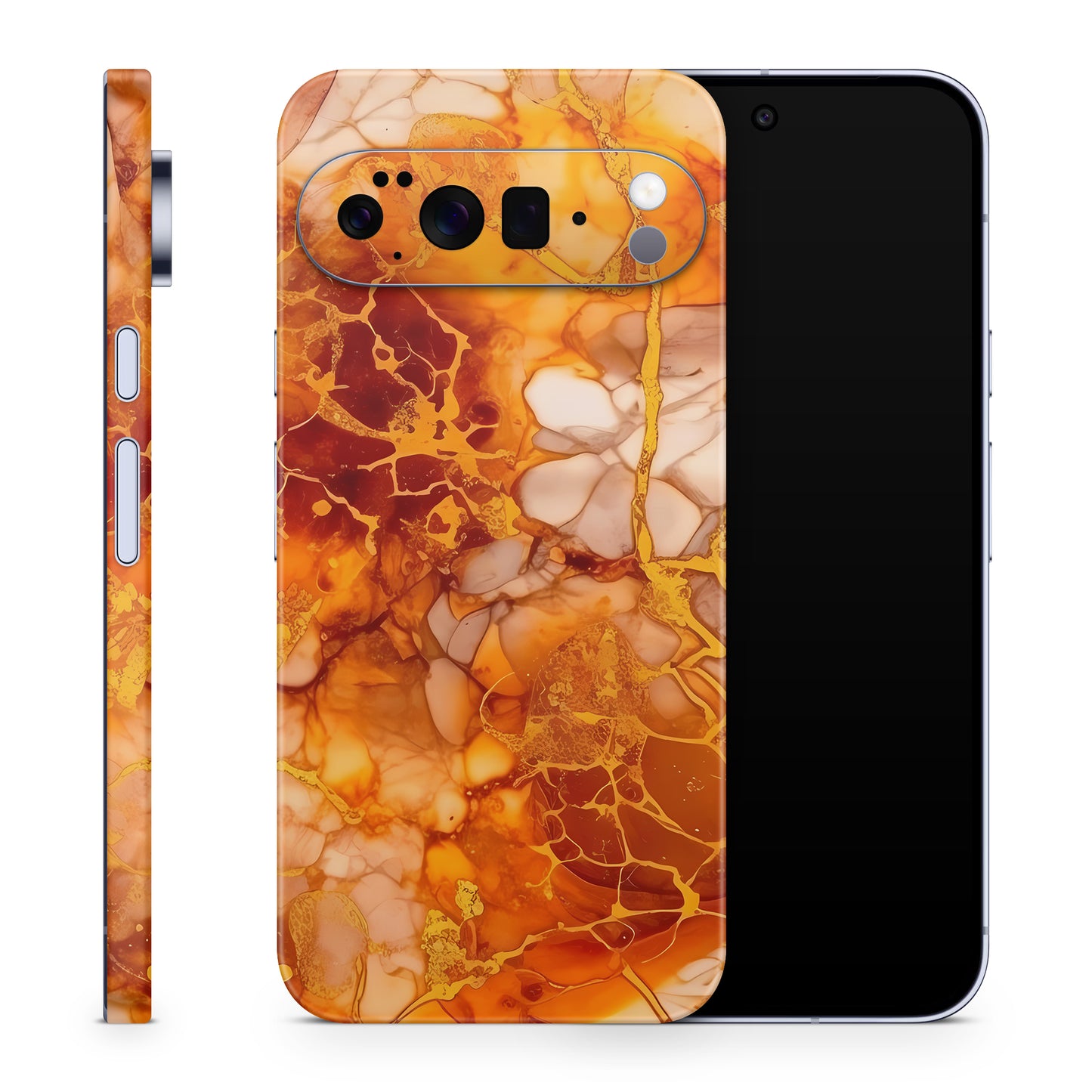 Google Pixel 10 Pro XL Skin Schutzfolie Vinyl Cover Herbstgold Aufkleber Skins4u