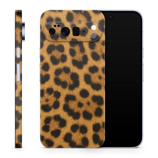 Google Pixel 10 Pro XL Skin Schutzfolie Vinyl Cover Leopardenfell Aufkleber Skins4u