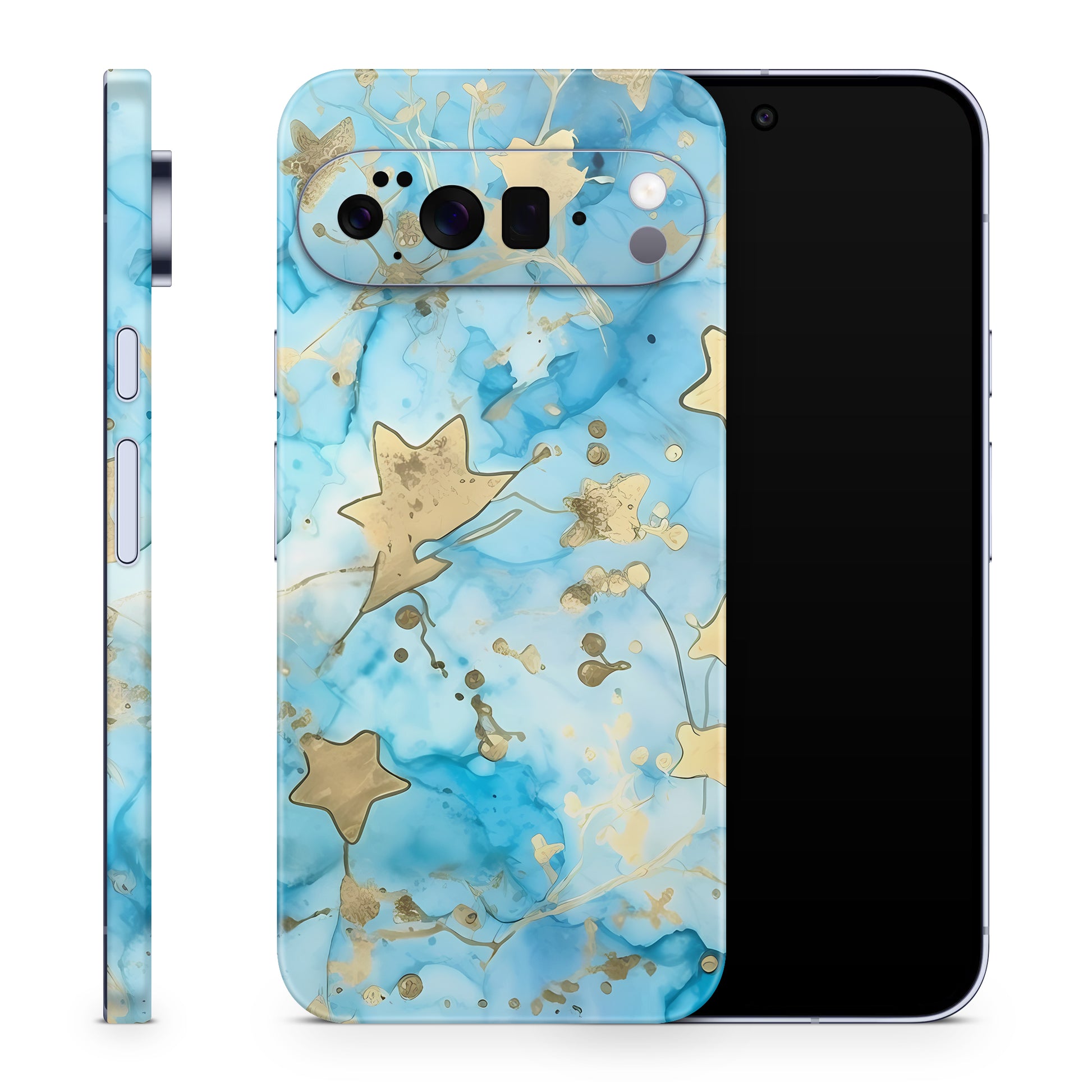 Google Pixel 10 Pro XL Skin Schutzfolie Vinyl Cover Light Stars Aufkleber Skins4u