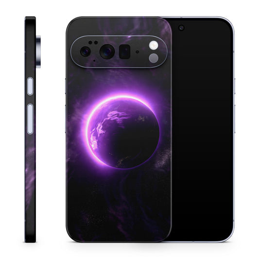 Google Pixel 10 Pro XL Skin Schutzfolie Vinyl Cover Purple Space Aufkleber Skins4u
