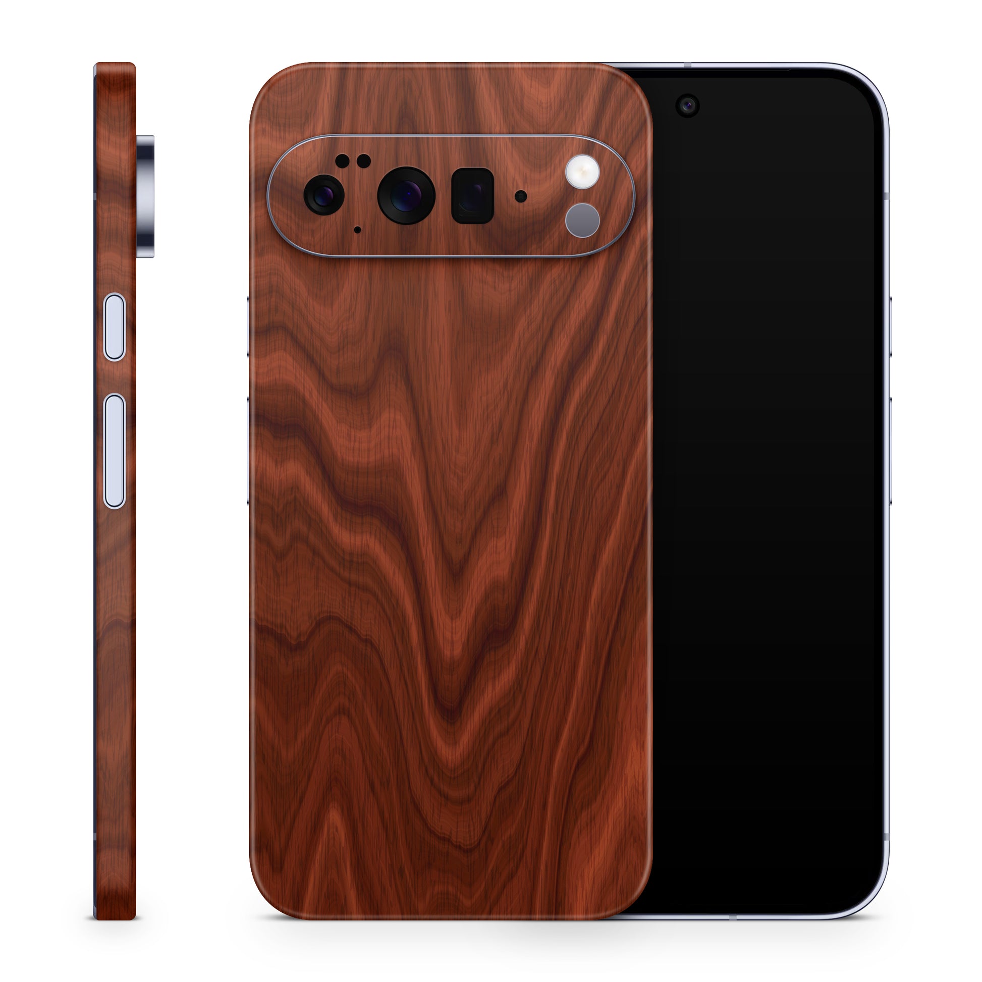 Google Pixel 10 Pro XL Skin Schutzfolie Vinyl Cover Rosenholz Aufkleber Skins4u