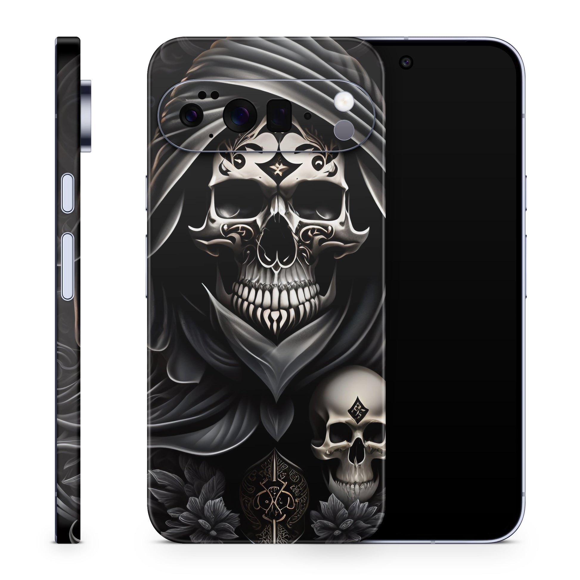 Google Pixel 10 Pro Skin Schutzfolie Vinyl Cover Skullmaster Aufkleber Skins4u