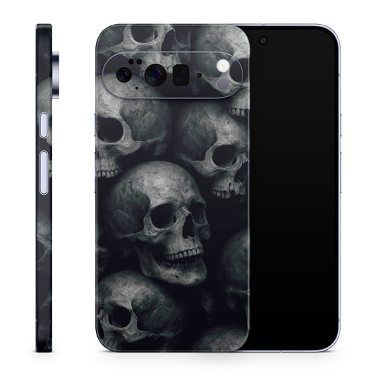Google Pixel 10 Pro Skin Schutzfolie Vinyl Cover Skulls KI25 Aufkleber Skins4u