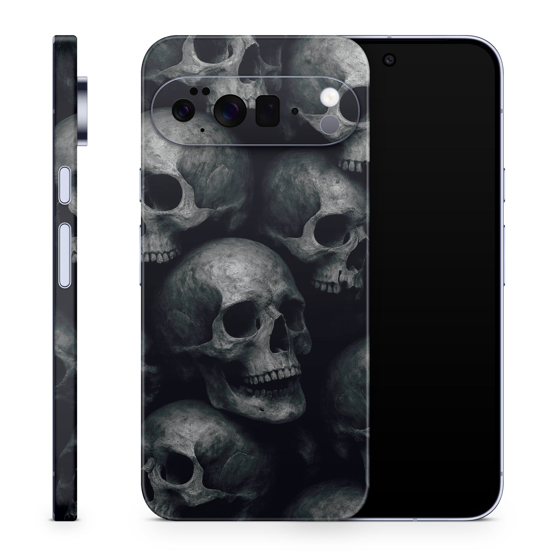Google Pixel 10 Pro XL Skin Schutzfolie Vinyl Cover Skulls KI25 Aufkleber Skins4u