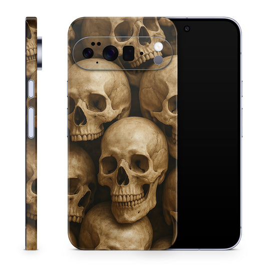 Google Pixel 10 Pro Skin Schutzfolie Vinyl Cover Skulls Lite KI2 Aufkleber Skins4u